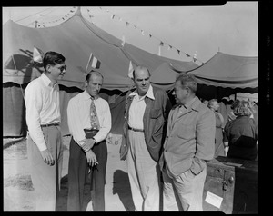 Unidentified men at Cape Cod Melody Tent?