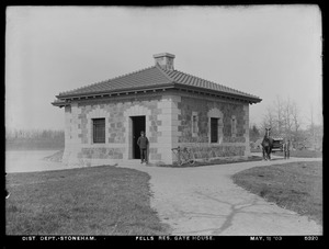 Distribution Department, Northern High Service Middlesex Fells Reservoir, Gatehouse, Stoneham, Mass., May 11, 1903