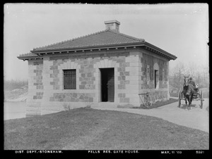 Distribution Department, Northern High Service Middlesex Fells Reservoir, Gatehouse, Stoneham, Mass., May 11, 1903
