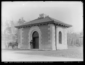 Distribution Department, Low Service Spot Pond Reservoir, Southern Gatehouse, Stoneham, Mass., May 11, 1903