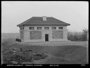 Weston Aqueduct, Terminal Chamber, Weston, Mass., Nov. 30, 1903