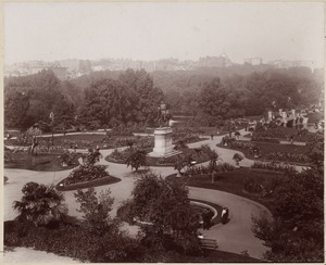 Panoramic view of Public Garden. Boston, Mass. 1906