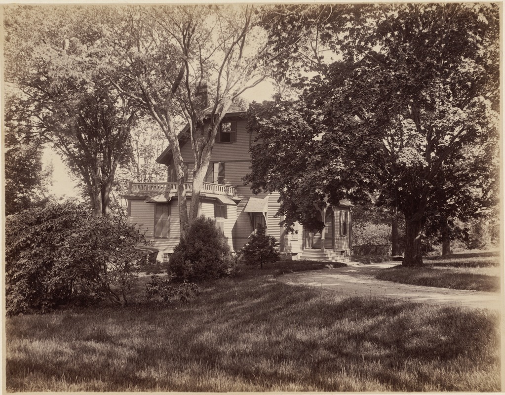 The Francis Parkman House, Jamaica Pond, 1894