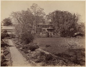 The Francis Parkman House and garden, Jamaica Pond, 1894