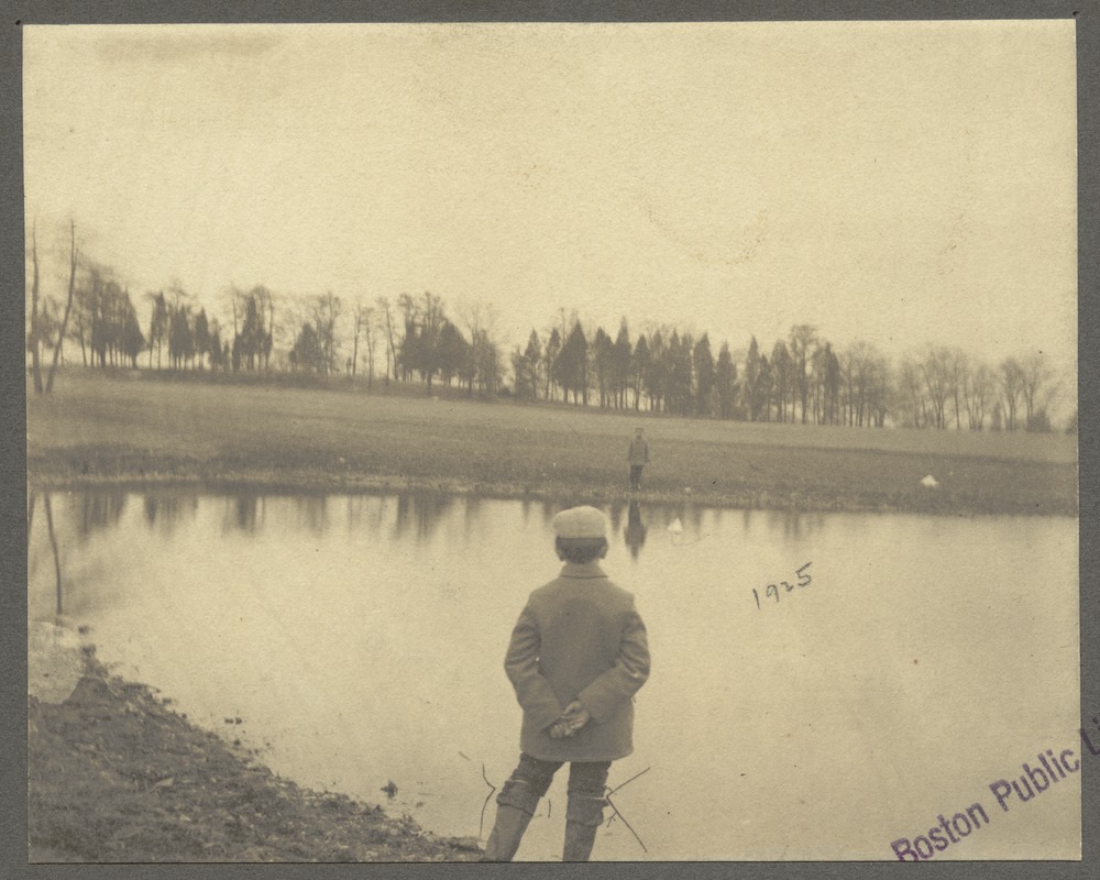 Boston, Massachusetts. Franklin Park, 1900. Sargent's Pond, now filled up