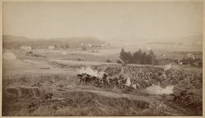 "A cloud possessed the hollow field" - One of eight scenes from the Cyclorama - The Battle of Gettysburg by Paul Philippoteaux