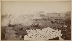 "Against the front of Pettigrew!" - One of eight scenes from the Cyclorama - The Battle of Gettysburg by Paul Philippoteaux