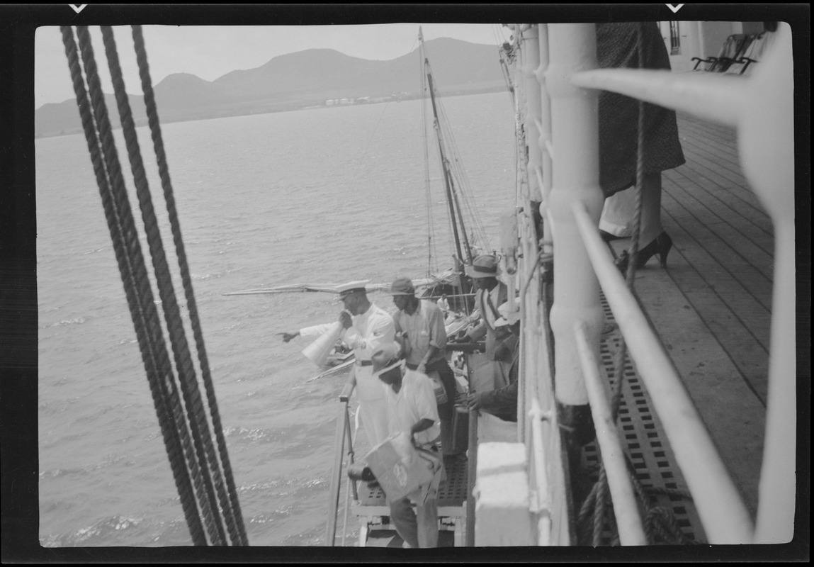 View on deck of boat