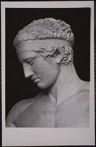 Musee National d'Athènes, 1826, Diadumène de Polyclète (détail)