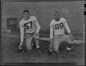Football players, Hayes Kruger and Hamilton Stephens