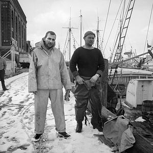 Rescued fishermen, New Bedford