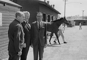State Racing Commission inspection, Suffolk Downs, Boston