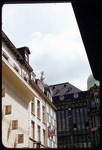 New & old buildings, Belgium