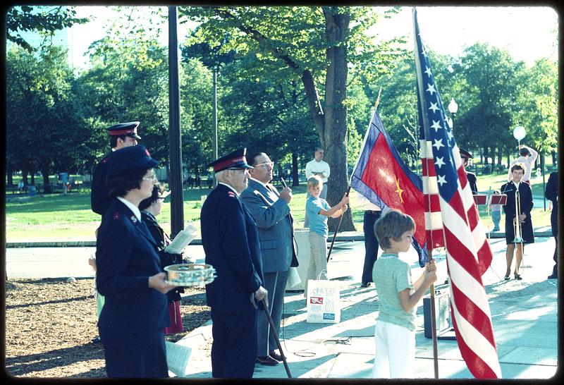 Salvation Army presentation, Boston Common