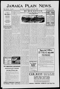 Jamaica Plain News, August 28, 1909