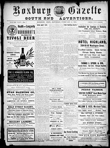 Roxbury Gazette and South End Advertiser, February 13, 1904