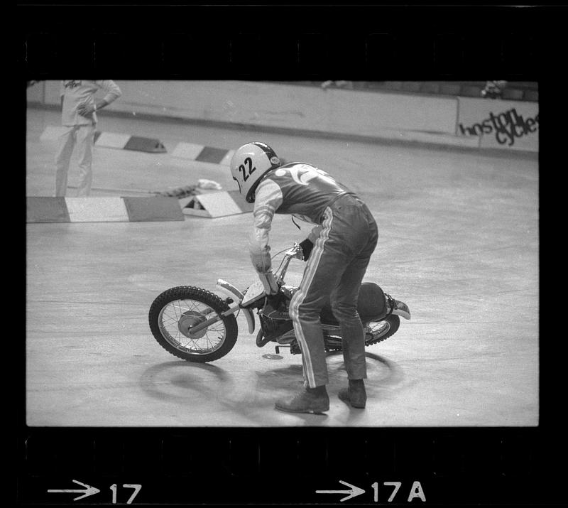 Motorcycle races at Boston Garden, Boston