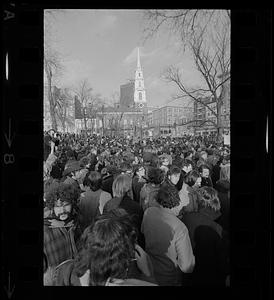 Anti-war demonstration, Boston Common