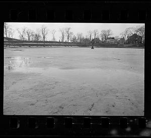 Ice on Bartlett Mall