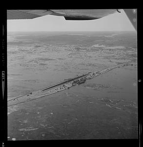 PI bridge, high and low tide, Hampton Coast Guard station, Boar’s Head Hampton