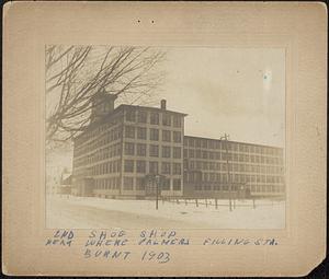 Third Leighton Shoe Factory in snow