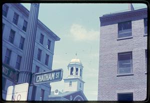 Faneuil Hall from Chatham St. built 1742-1805