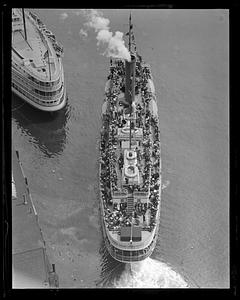 Aerial view of the Dorothy Bradford