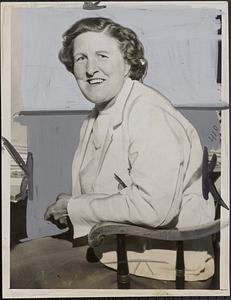 Dr. Marian Ropes, ahead in a man's world