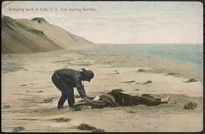Bringing back to life, U. S. Life Saving Service