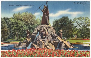 Moses fountain, Albany, N. Y.