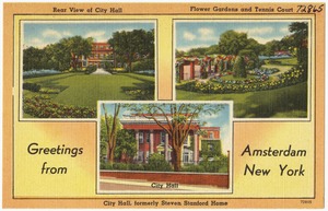 Greetings from Amsterdam, New York