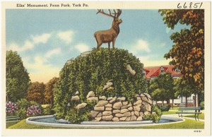 Elks' Monument, Penn Park, York, Pa.
