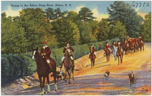 Going to the Aiken Drag Hunt, Aiken, S. C.