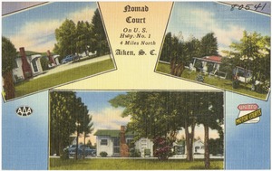 Nomad Court, on U.S. Hwy. No. 1, 4 miles north, Aiken, S. C.