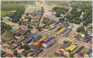 Aerial view, Aiken, S. C.