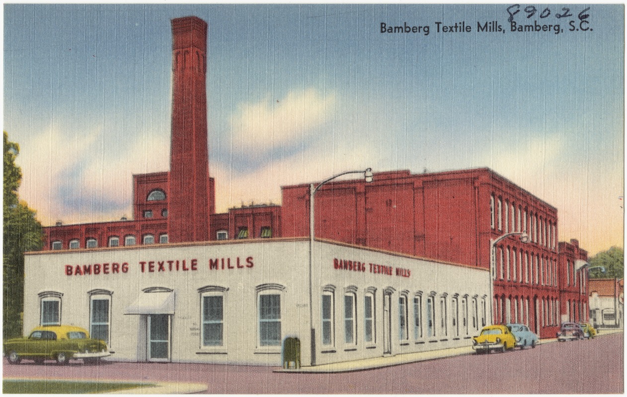 Bamberg Textile Mills, Bamberg, S. C. Digital Commonwealth