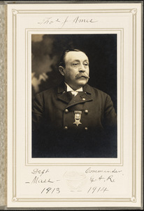 Thomas J. Ames, Department Commander, Massachusetts G. A. R