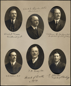 Leominster Board of Health, 1914-15
