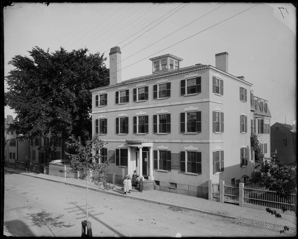 Salem, 31 Charter Street, Nathan Pierce House, Erected 1804 - Digital 