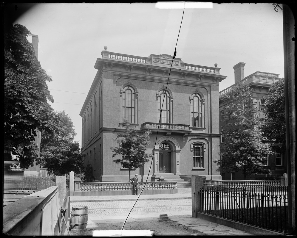 Salem, Plummer Hall, 134 Essex Street, erected 1856 Digital Commonwealth