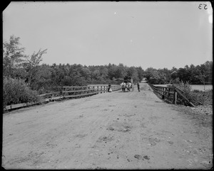 Lynn, Western Avenue, view, Floating Bridge, looking toward Salem