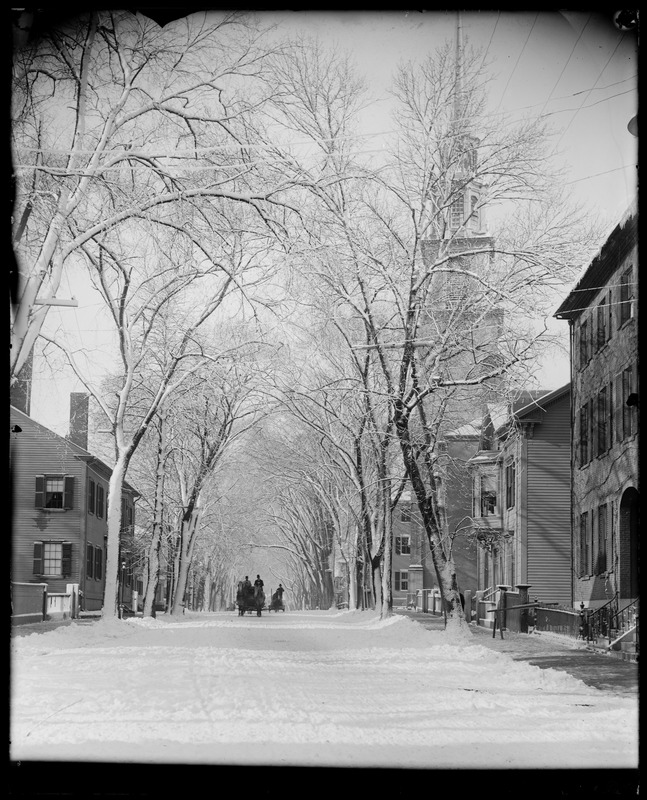 Salem, Chestnut Street from Summer Street, views