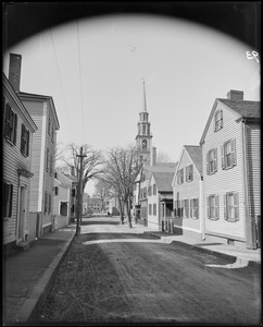 Salem, Cambridge Street, views, north from Broad Street