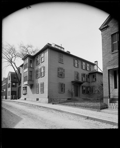 Salem, 2 1/2 Federal Street, witchcraft period jail, eastern end Abner C. Goodell house, 1684