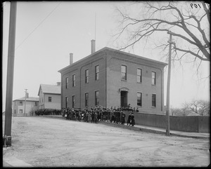 Salem, school and Buffum Street, Pickering School, 1862