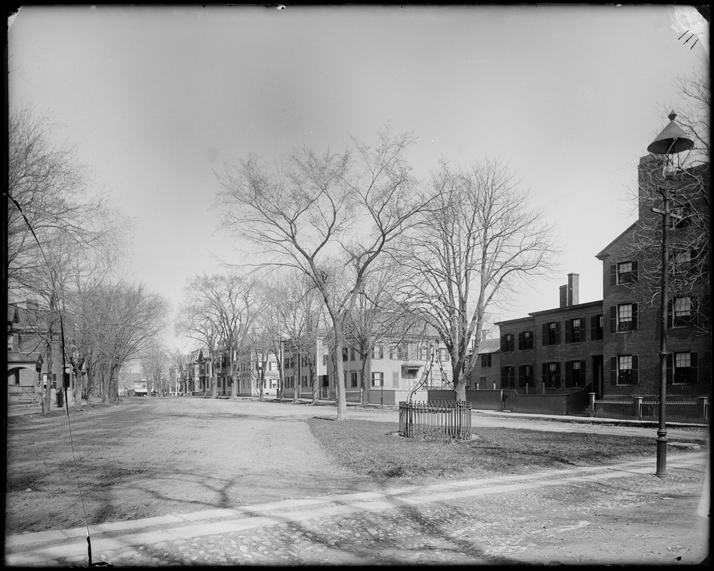 Salem, Winter Street east side from Washington Street, views