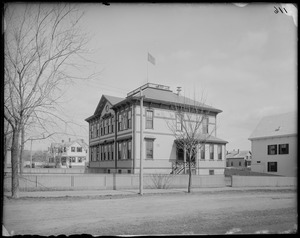 Salem, Willow Avenue, Bertram School, 1879, dedicated 1880