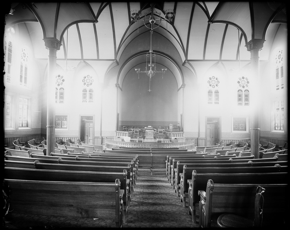 Salem, 10 North Street, Wesley Church, interior