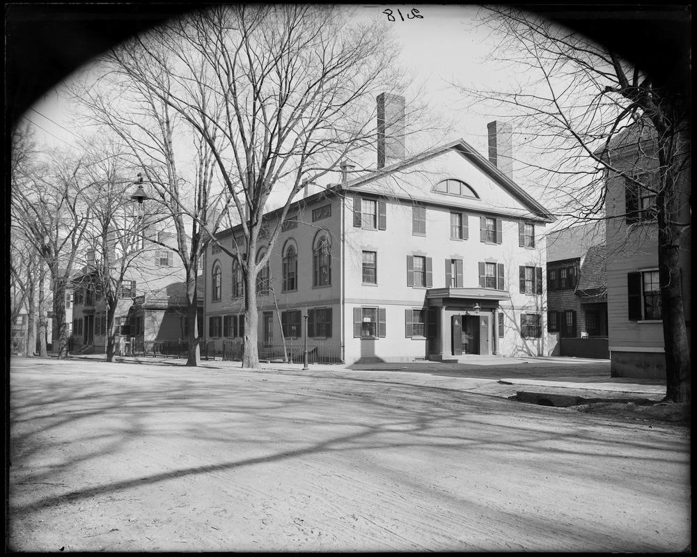 Salem, Cambridge Street, Hamilton Hall, 1805 - Digital Commonwealth