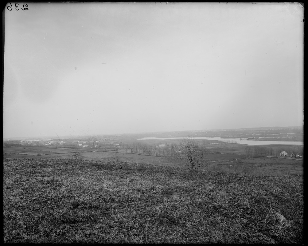 Danvers, view of Peabody from summit of Folly Hill